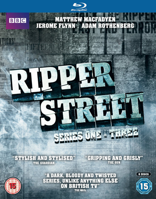 Ripper Street - Series 1-3 [Blu-ray Box Set] [2017] [Region Free] - New Sealed - Attic Discovery Shop