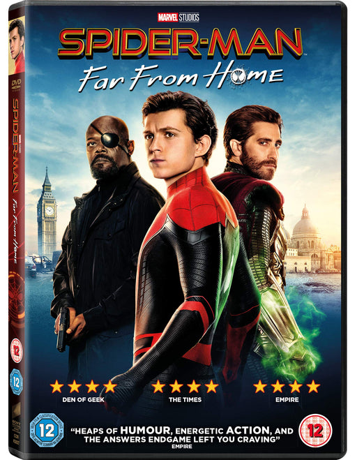 Spider-Man: Far From Home [DVD] [2019] [Region 2] MARVEL Film Movie NEW Sealed - Attic Discovery Shop