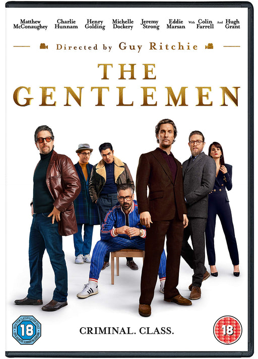 The Gentlemen [DVD] [2020] [Region 2] (Directed by Guy Ritchie Film) NEW Sealed - Attic Discovery Shop