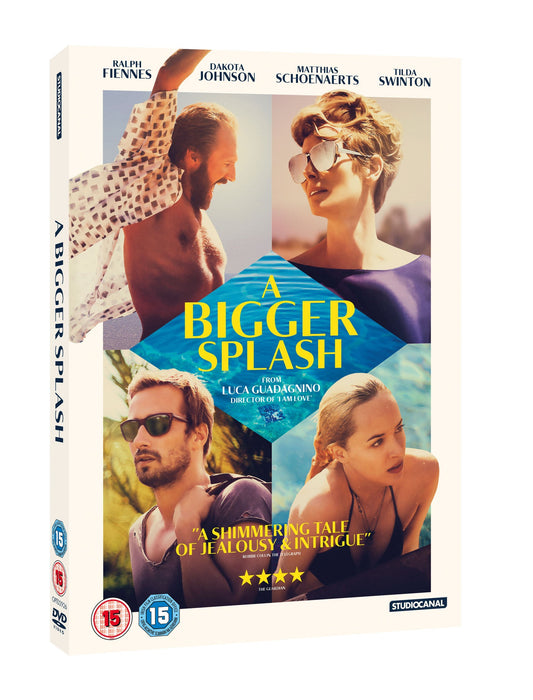 A Bigger Splash [DVD] [2016] [Region 2] New Sealed - Attic Discovery Shop