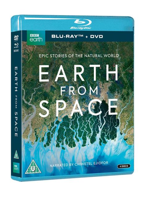 Earth From Space (Blu-ray + DVD) [2019] [Region B] Nature / Space Documentary - Like New - Attic Discovery Shop