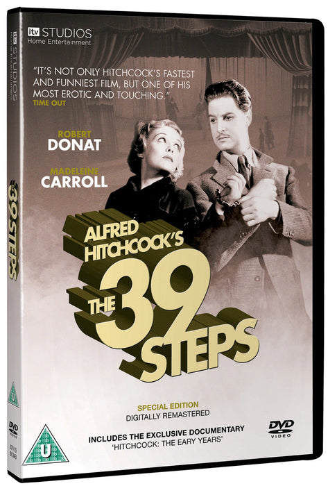 The 39 Steps [DVD] [1935] (Robert Donat Classic) [Region 2] - New Sealed - Attic Discovery Shop