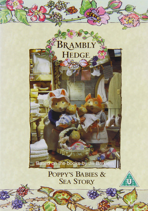 Brambly Hedge - Poppy's Babies & Sea Story [DVD] [1997] [Reg2] Rare - New Sealed