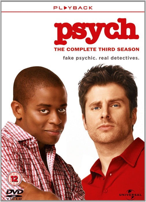 Psych: Season 3 [DVD] [2008] [Region 2, 4, 5] Complete Third Series - New Sealed