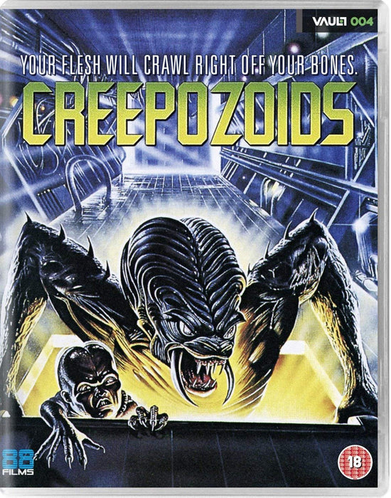 Creepozoids [Blu-ray] [1987] [Region B] Rare 88 Vault Release - New Sealed - Attic Discovery Shop