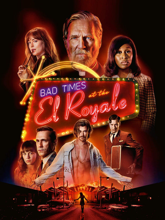 Bad Times At The El Royale [Blu-ray] [2018] [Region B] - New Sealed - Attic Discovery Shop