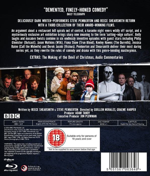 Inside No. 9 - Series 3 [Blu-ray] [2016] [Region B] (Season Three) - New Sealed - Attic Discovery Shop
