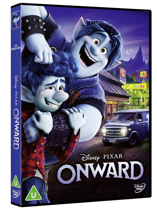 Onward [DVD] [2020] [Region 2] (Disney Pixar Film) [Inc Slipcover] - New Sealed - Attic Discovery Shop