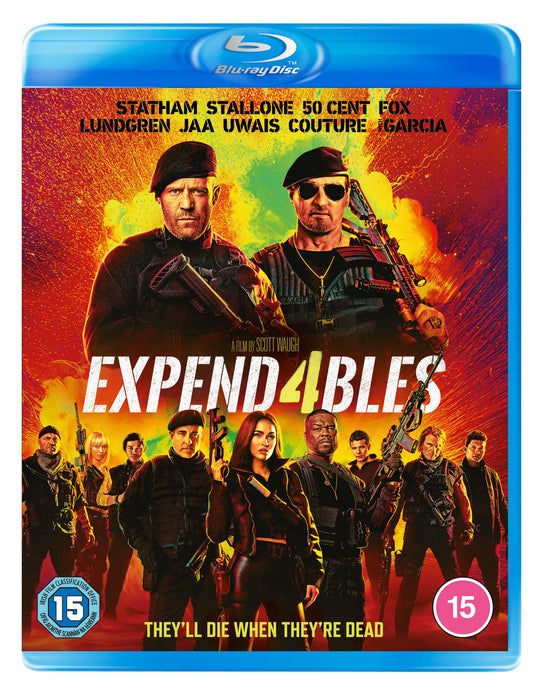 The Expend4bles (Expendables 4) [Blu-ray] 2023 [Region B] [LN] Statham Stallone - Like New - Attic Discovery Shop