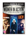 Women In Action Lucy/Hanna/Atomic Blonde [DVD] 2020 [Region 2, 4, 5] NEW Sealed - Attic Discovery Shop