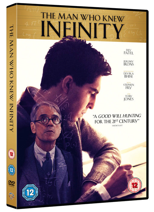The Man Who Knew Infinity [DVD] [2016] [Reg 2] Dev Patel Jeremy Irons NEW Sealed - Attic Discovery Shop