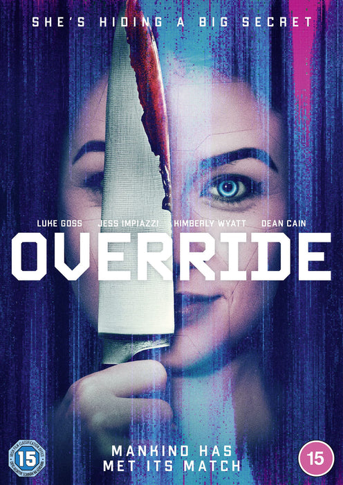 Override [DVD] [2021] [Region 2] (Humanoid / AI / A.I. Sci-Fi Film) - New Sealed - Attic Discovery Shop