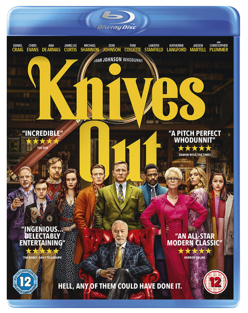 Knives Out [Blu-ray] [2019] [Region B] [LN] - Like New - Attic Discovery Shop