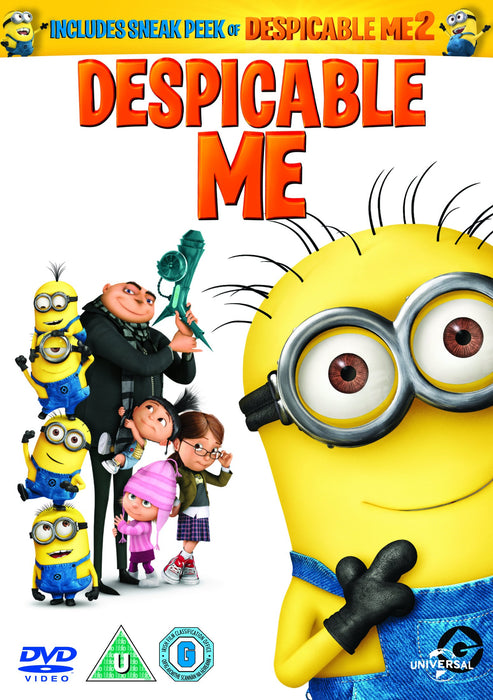 Despicable Me (Includes Sneak Peek of 2) [DVD] [2010] [Region 2] - New Sealed