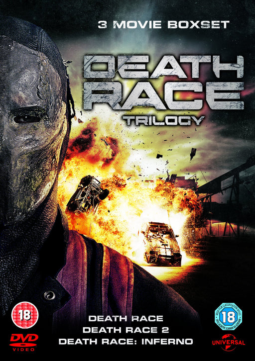 Death Race Trilogy [DVD] [2008] [2012] [Region 2, 4, 5] (3 Disc Set) - Very Good - Attic Discovery Shop