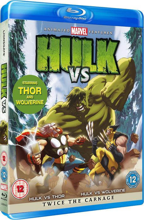 Hulk Vs [Blu-ray] [2017] [Region B] Marvel Animated Feature - New Sealed - Attic Discovery Shop