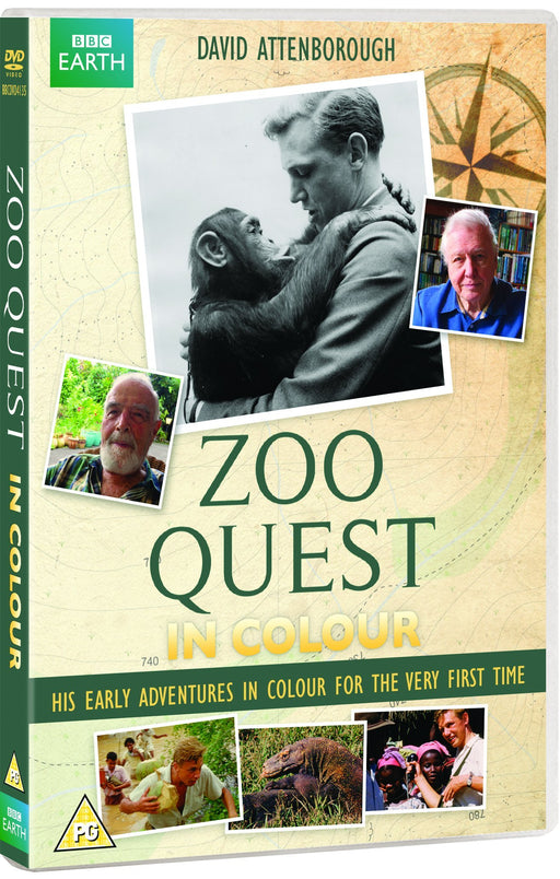 Zoo Quest in Colour: David Attenborough BBC [DVD] [Region 2, 4] - New Sealed - Attic Discovery Shop