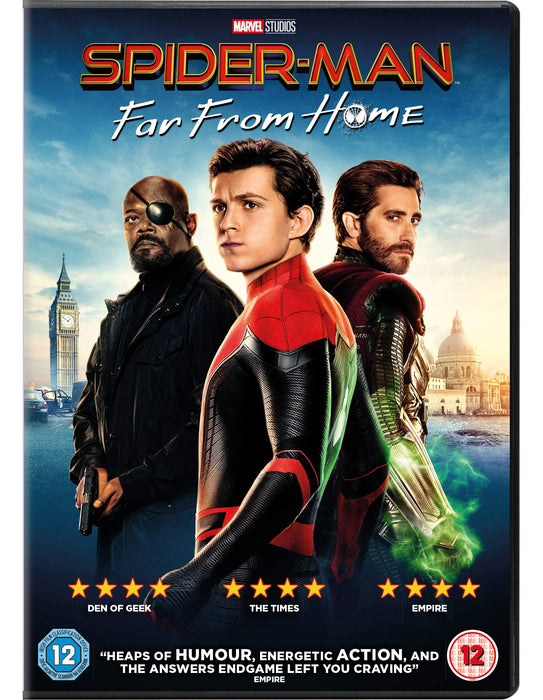 Spider-Man: Far From Home [DVD] [2019] [Region 2] MARVEL Film Movie NEW Sealed - Attic Discovery Shop