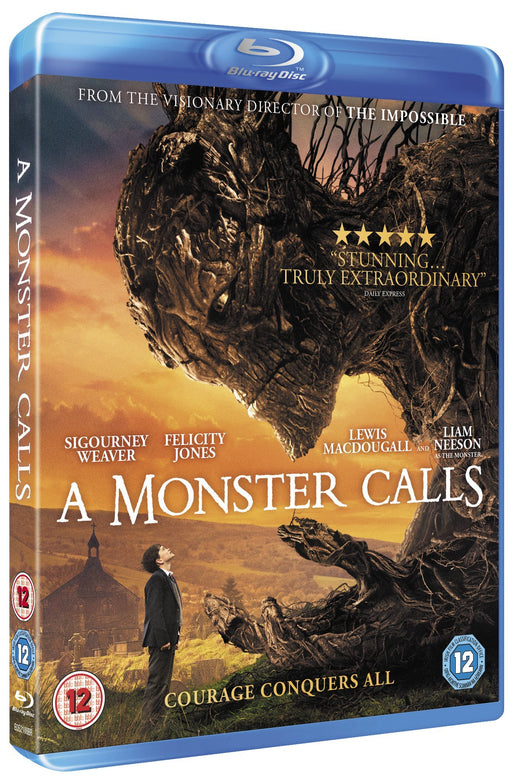 A Monster Calls [Blu-ray] [2016] [Region B] Fantasy Adventure Film - New Sealed - Attic Discovery Shop