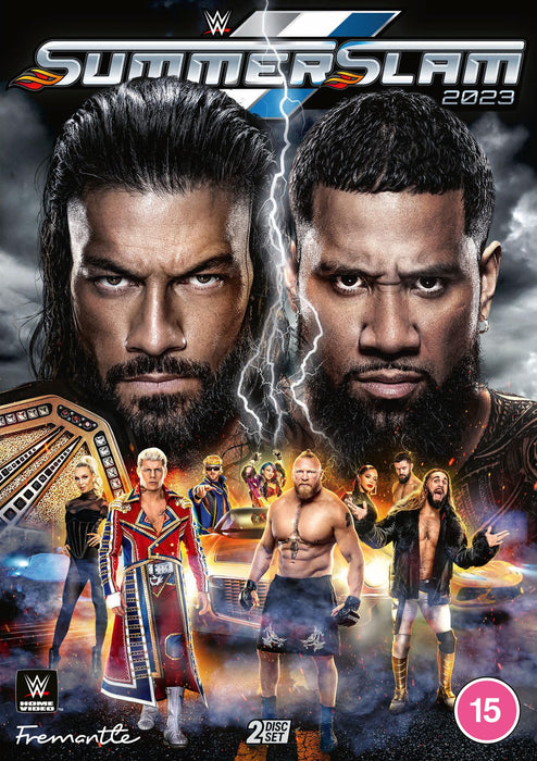 WWE: SummerSlam 2023 [DVD] [Region 2 + 5 PAL] - New Sealed - Attic Discovery Shop