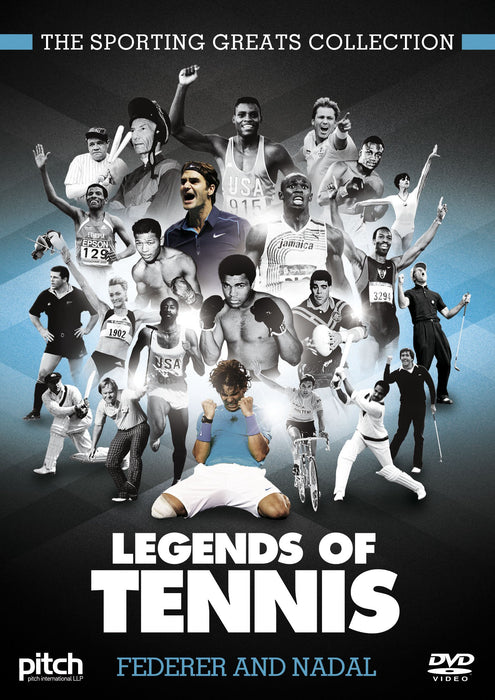 Legends Of Tennis: Federer And Nadal Sporting Greats [DVD] UK PAL - New Sealed - Attic Discovery Shop