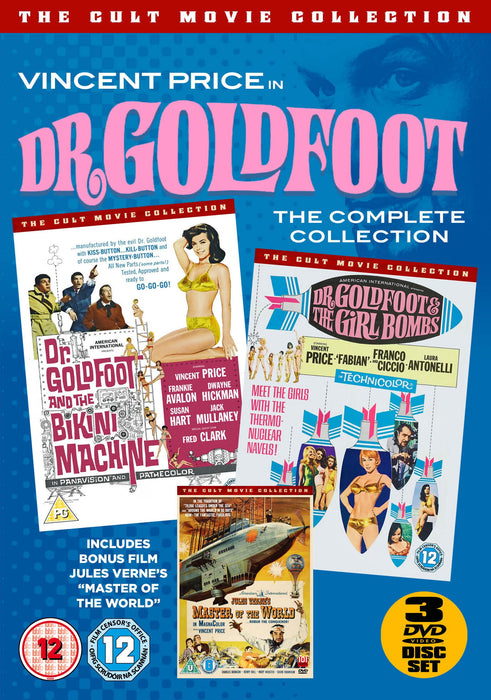 The Dr. Goldfoot Collection [DVD] (With Bonus Disc) 1965 [Region 2] - New Sealed - Attic Discovery Shop