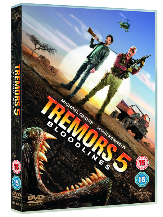 Tremors 5 - Bloodlines [DVD] [2015] [Region 2, 4, 5] - New Sealed - Attic Discovery Shop