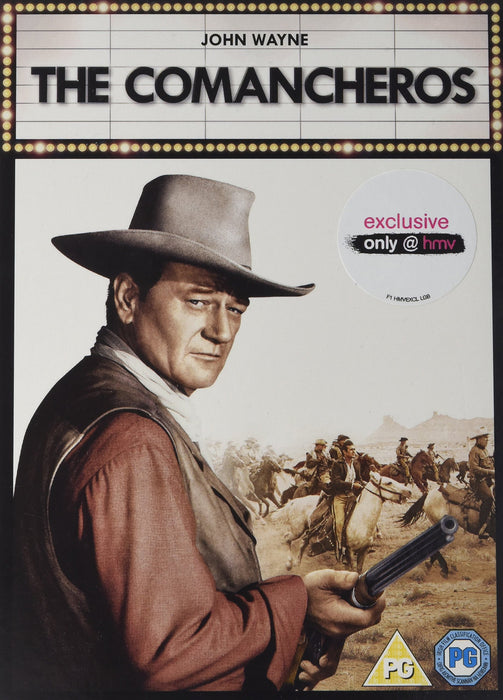 The Comancheros [DVD] [1989] [Region 2] John Wayne Classic Western - New Sealed - Attic Discovery Shop