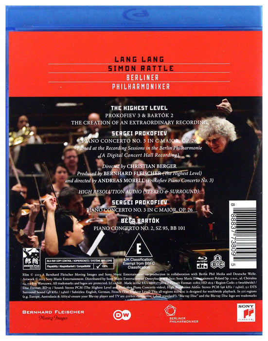 Prokofiev/Lang Lang/Simon Rattle Highest Level [Blu-ray] [ALL Region] NEW Sealed - Attic Discovery Shop