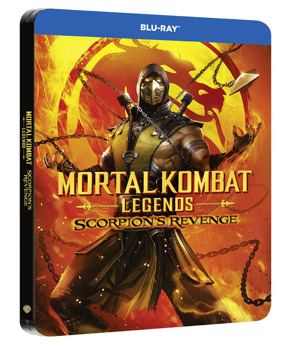 Mortal Kombat: Legend of Scorpion's Revenge [Steelbook] [Blu-ray] [Region B] - Like New - Attic Discovery Shop