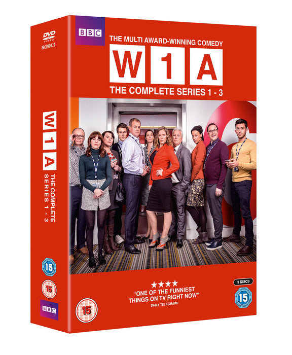 W1A - The Complete Series 1 - 3 [DVD Box Set] [2017] [Region 2 & 4] - Very Good