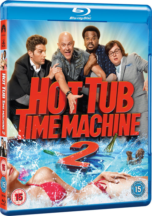 Hot Tub Time Machine 2 [Blu-ray] [2015] [Region Free] Rare Comedy