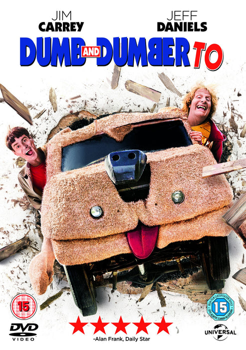 Dumb and Dumber To [DVD] [2014] [Region 2, 4] - New Sealed - Attic Discovery Shop