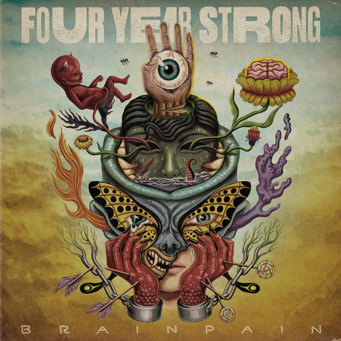 Brain Pain - Four Year Strong [CD Album] - New Sealed - Attic Discovery Shop