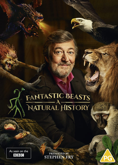 Fantastic Beasts A Natural History [DVD] [2022] [Reg 2] Stephen Fry - New Sealed - Attic Discovery Shop