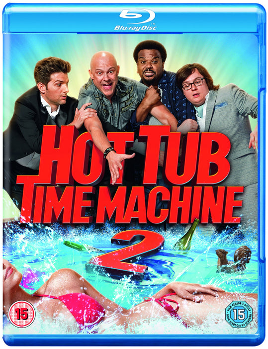 Hot Tub Time Machine 2 [Blu-ray] [2015] [Region Free] Rare Comedy