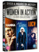 Women In Action Lucy/Hanna/Atomic Blonde [DVD] 2020 [Region 2, 4, 5] NEW Sealed - Attic Discovery Shop