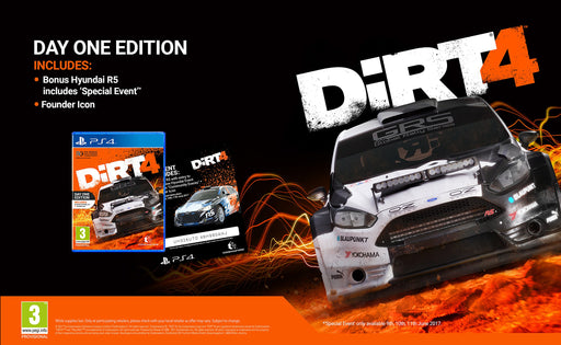 Dirt 4 (PS4 PlayStation 4 Game) - Very Good - Attic Discovery Shop