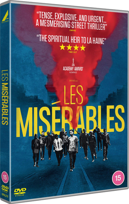 Les Miserables [DVD] [2019] [Region 2] French Street Thriller - New Sealed