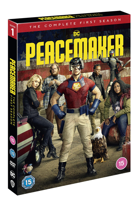 Peacemaker: Season 1 [DVD] [2022] [Region 2] Complete First Series [GC] - Good - Attic Discovery Shop