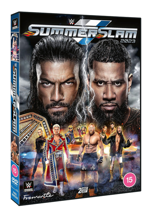 WWE: SummerSlam 2023 [DVD] [Region 2 + 5 PAL] - New Sealed - Attic Discovery Shop