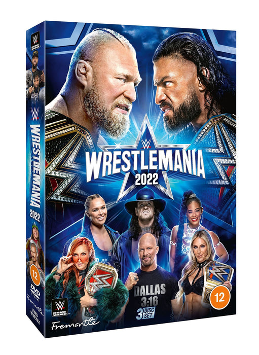 WWE: WrestleMania 38 [DVD] [2022] [Region 2, 4 / PAL UK] (Wrestling) [8+ Hours!] - Like New - Attic Discovery Shop