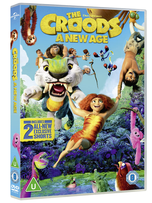 The Croods: A New Age [DVD] [2021] [Region 2, 4] - New Sealed - Attic Discovery Shop