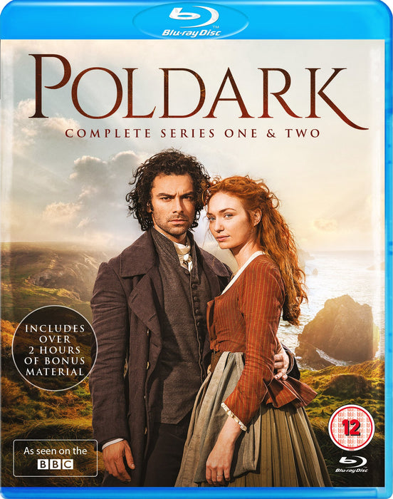 Poldark - Complete Series 1 & 2 [Blu-ray] [2016] [Region B] - New Sealed - Attic Discovery Shop