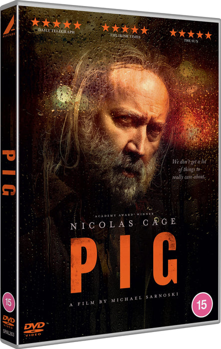 Pig [DVD] [2021] [Region 2] (Nicolas Cage) - New Sealed - Attic Discovery Shop