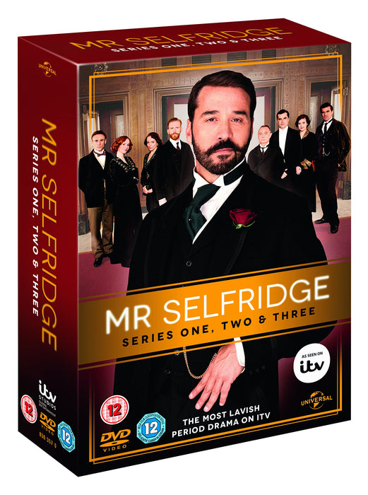 Mr Selfridge - Series 1-3 [DVD Box Set] [2015] [Region 2, 4, 5 PAL] - New Sealed - Attic Discovery Shop