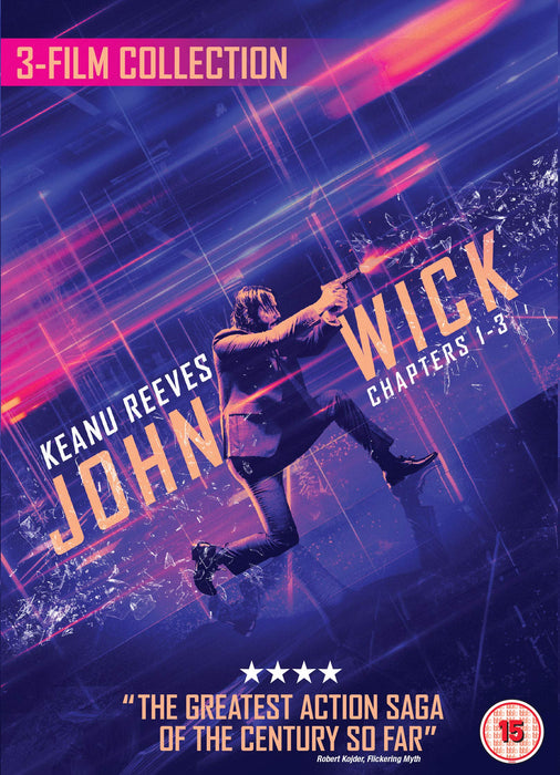 John Wick 1/2/3 Triple Boxset [DVD] [2019] [Region 2] Chapters 1-3 Films 1, 2, 3 - Very Good