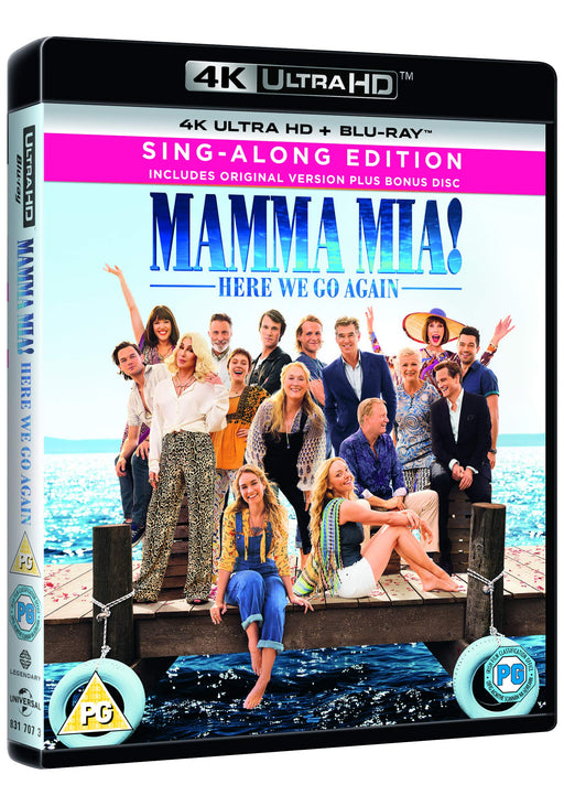 Mamma Mia! Here We Go Again [4k Ultra-HD + Blu-ray] [2018] ALL Region NEW Sealed - Attic Discovery Shop