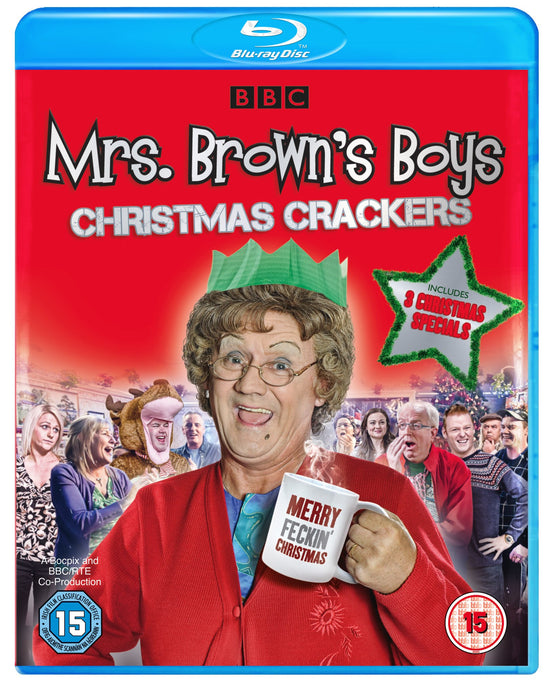 Mrs Brown's Boys Christmas Crackers [Blu-ray] [2012] [Region B] - New Sealed - Attic Discovery Shop