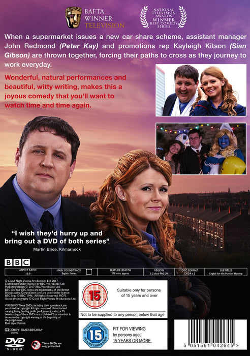Peter Kay's Car Share Series 1 & 2 [DVD Box Set] [2017] [Region 2] - New Sealed - Attic Discovery Shop